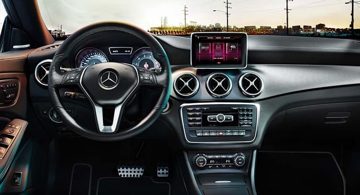 Mercedes CLA compact saloon photo gallery